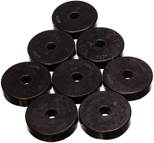 Energy Suspension 9.9528G Almohadilla de resorte de hoja, 2-9/32 pulgadas de diámetro exterior x 7/16 pulgadas de diámetro interior x 1/2 pulgadas