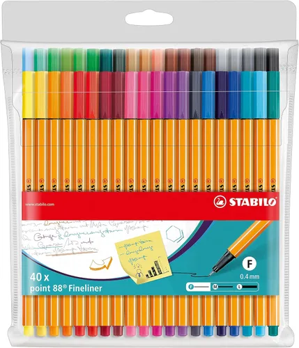 Miniatura 9 de STABILO - punto 88 - Fineliner - Set Pastellove - Pack de 12 - Colores surtidos
