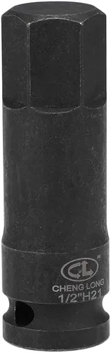 Miniatura 7 de uxcell Broca hexagonal de impacto de 1/2 pulgada x H8 (0.315 in), métrica de 3 pulgadas de longitud, uso de acero CR-MO con destornilladores