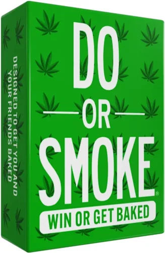 Juego de fiesta Do or Smoke para adultos - 250 cartas de desafío, fácil de jugar, gran regalo para fumadores