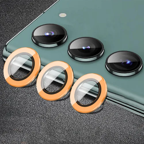 Miniatura 13 de Compatible con iPhone 11 Pro/11Pro Max/12 Pro Luminous Camera Lens Protector Ultra Thin Película de vidrio templado Protector de pantalla de cámara