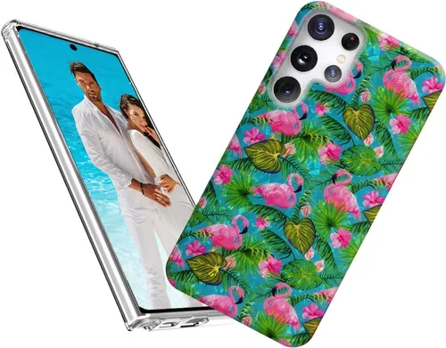 Miniatura 14 de Funda protectora para Samsung Galaxy S22 Ultra para niñas y mujeres, carcasa protectora de TPU suave con purpurina para Galaxy S22 Ultra, elegante