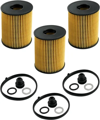 Paquete de 3 filtros de aceite de repuesto 26350-2S000 21513-23001 para Hyundai Sonata Tucson Kia K5 Sorento Telluride 2.5L 2020 2021 2022