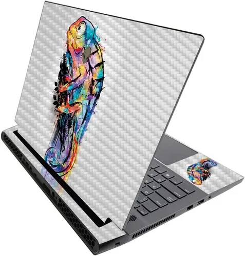 Miniatura 509 de MightySkins - Skin brillante con purpurina para Alienware M17 R3 (2020) y M17 R4 (2021) - Diversión de los años 90 Acabado duradero con purpurina
