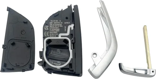 Miniatura 4 de Horande Funda de repuesto para llavero de 4 botones para BMW X1 X2 X3 X5 X6 M5 M6 M40i X5M 1 2 5 6 7 Series 530i 320 325I - Carcasa para llavero