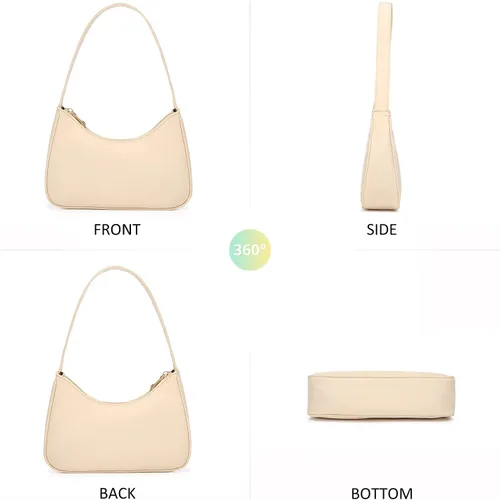 Miniatura 5 de Loiral Bolsos de hombro para mujer, lindo bolso de mano pequeño tipo hobo