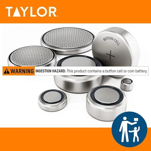 Miniatura 4 de Taylor 9878EPR Termómetro de bolsillo digital impermeable para alérgenos