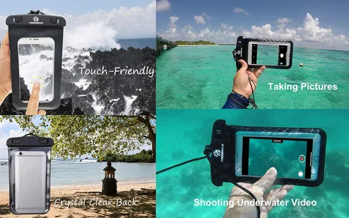 Miniatura 4 de Bolsa impermeable Freegrace: bolsa impermeable ligera con sellos y funda impermeable, flota en el agua, mantiene el equipo seco para kayak, playa