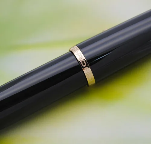 Miniatura 3 de JINHAO 9019 - Pluma estilográfica Dadao Series con convertidor de tinta de alta capacidad (negro, punta extrafina 0.015 in)