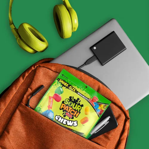 Miniatura 8 de SOUR PATCH KIDS Caramelos masticables suaves y masticables, tamaño compartido, 8.12 onzas