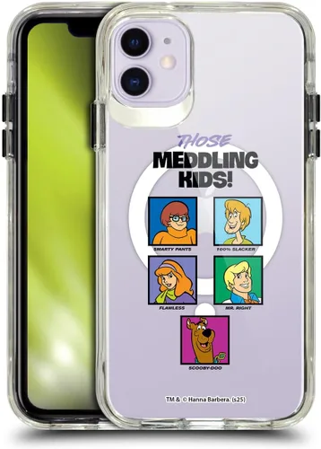 Miniatura 65 de Head Case Designs Funda con licencia oficial de Scooby-Doo Capture Character Art a prueba de golpes [protección de grado militar] compatible