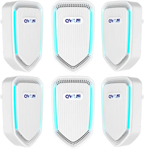 Miniatura 10 de Paquete de 3 ionizadores de aire, purificador de aire negativo sin filtro, ambientador silencioso, limpiador portátil para olores, humo, polvo