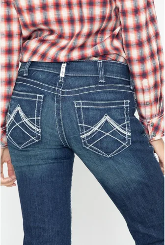 Miniatura 4 de ARIAT 10017216 R.E.A.L. Ocean - Jeans de equitación de pierna recta para mujer