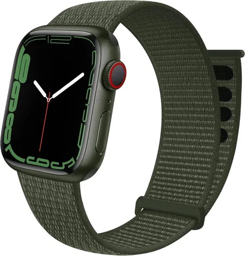 Miniatura 8 de Correa deportiva compatible con Apple Watch Band de 1.496 in, 1.575 in, 1.654 in, 1.732 in, iWatch Series 6 5 SE 4 3 2 1, correa de nailon con azul