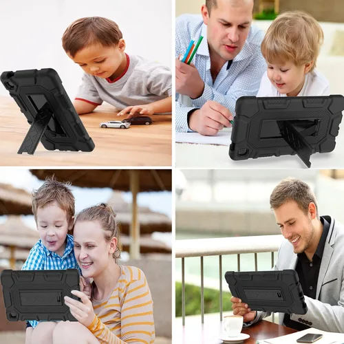 Miniatura 8 de Funda Samsung Galaxy Tab A7 Lite de 8.7 pulgadas con soporte, a prueba de golpes, resistente a los golpes, para Galaxy Tab A7 (SM-T220/T225)