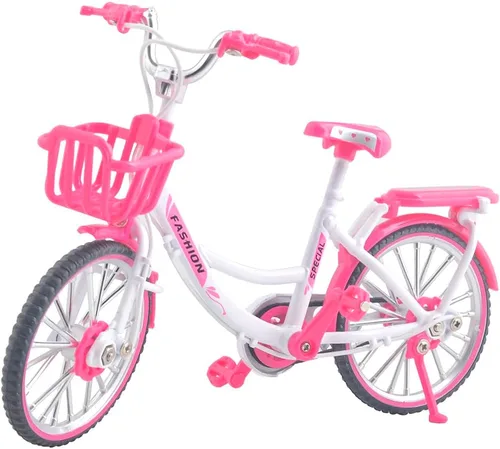 Miniatura 9 de Ailejia Bicicleta de dedo de metal mini, juego de bicicletas BMX de deportes extremos, juguetes para niños y adultos, colección de modelos