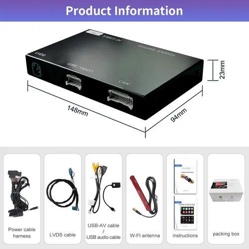 Miniatura 7 de Road Top Kit de reacondicionamiento automático inalámbrico CarPlay y Android para Mercedes-Benz NTG5.0/5.1/5.2 (2015-2018)