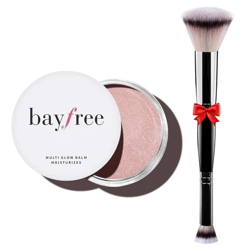 Miniatura 12 de bayfree Bálsamo Multi Glow, Rubor en Crema para Mejillas, Bálsamo de Rubor para Maquillaje Facial, Acabado Radiante, Hidratante, Cremoso, Ligero