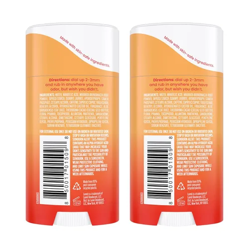 Miniatura 2 de Lume Desodorante para Todo el Cuerpo - Barra de Crema Invisible - Control de Olor por 72 Horas - Sin Aluminio, Sin Bicarbonato de Sodio, Seguro