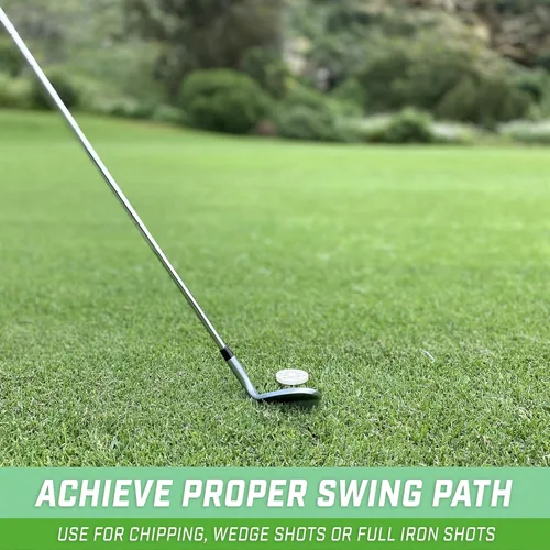 Miniatura 5 de GoSports Golf Pure Strike - Discos de entrenamiento de golf, paquete de 24 unidades, elimina los tiros finos