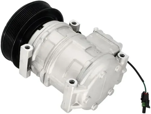 Miniatura 4 de RE46609 TY6764 RE54254 Compresor de aire acondicionado para John Deere Tractor Loader 310G 410G 1850 210LJ