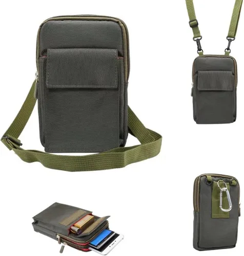 Miniatura 7 de Bolso cruzado universal para teléfono celular, bolsa de cinturón para deportes al aire libre, funda para llevar teléfono móvil, con correa