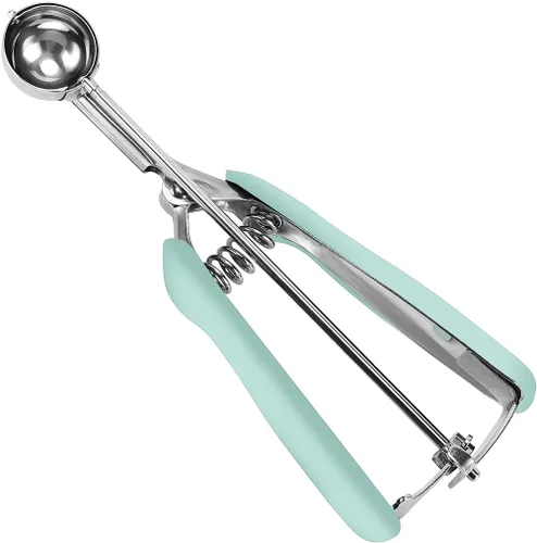 Miniatura 3 de HOMURE H Large Cookie Scoop 8 Tablespoon, 4 oz Ice Cream Scoop with Trigger, #8 Portion Scoop, Muffin Scoop, 18/8 Stainless Steel, Comfortable Grip