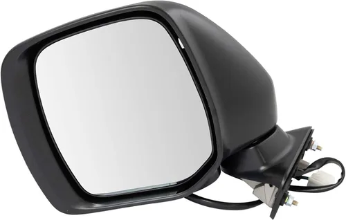 Miniatura 26 de TRQ Espejo plegable con calefacción eléctrica del lado del conductor con indicador de punto ciego pintura a juego negro liso compatible con Kia