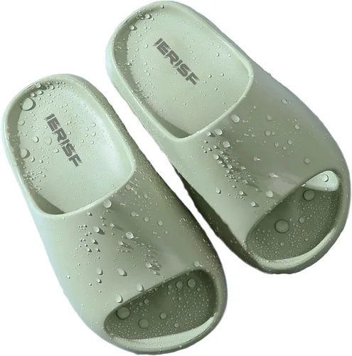Pantuflas cómodas de punta abierta para niños, ligeras, suaves, de EVA, antideslizantes, para niños y niñas, baño, ducha, verano, piscina, playa