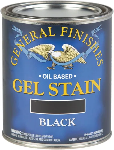 Miniatura 34 de General Finishes - Tinte en gel base de aceite, 1 cuarto de galón, cereza georgiana Georgian Cherry