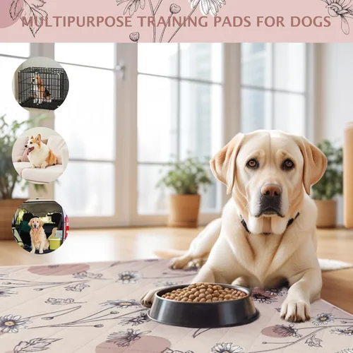 Miniatura 6 de IEUUMLER EU007 - Almohadillas lavables para perros, paquete de 2, antideslizantes e impermeables, reutilizables, para entrenamiento de cachorros