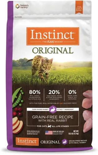 Miniatura 13 de Instinct Original - Alimento seco para gatos, Rabbit