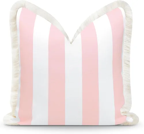 Miniatura 12 de Hofdeco Premium Coastal Patio - Funda de almohada lumbar para interiores y exteriores, 12 x 20 pulgadas, repelente al agua para patio trasero, sofá