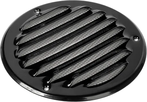 Miniatura 8 de Cubierta para salida de ventilación – Ventilación redonda de Soffit – Rejilla de ventilación – Cubierta de rejilla – Malla mosquitera integrada