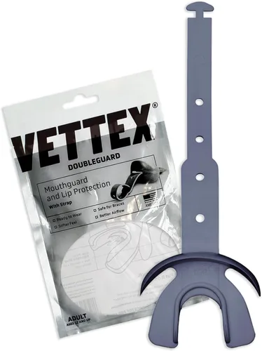 Miniatura 13 de Vettex Doubleguard Protector bucal con Protección de Labios - Adulto, Aguamarina