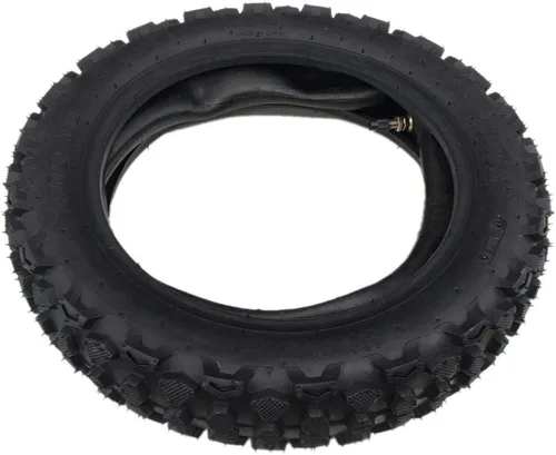 Miniatura 4 de Combo Knobby Neumático con tubo interior 3.00-10 (80/100-10) delantero o trasero Trail Off Road Mini Trail Dirt Pit Bike Motocross Razor 50cc-125cc