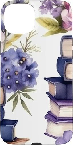 Miniatura 9 de Funda para iPhone 12 Pro Max Book Lover Purple Flower