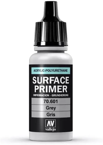 Miniatura 2 de Vallejo - Primário de Superfície Primário Acrílico Gris 18 ml (0,6 fl.oz.) Acabamento Mate e Secagem Rápida Perfeito para Aerografia e Ótima