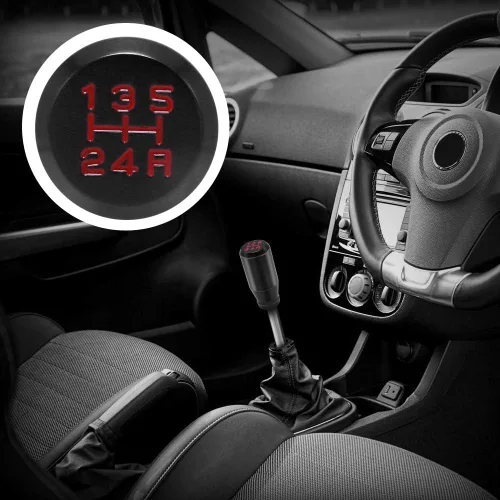 Miniatura 4 de Cool JDM - Cubierta universal con peso para perilla de palanca de velocidades, manual o automática