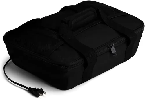 Miniatura 14 de HOTLOGIC Mini lonchera térmica - Calentador eléctrico portátil de alimentos para hombres y mujeres - Ideal para el trabajo, la oficina y la Rojo