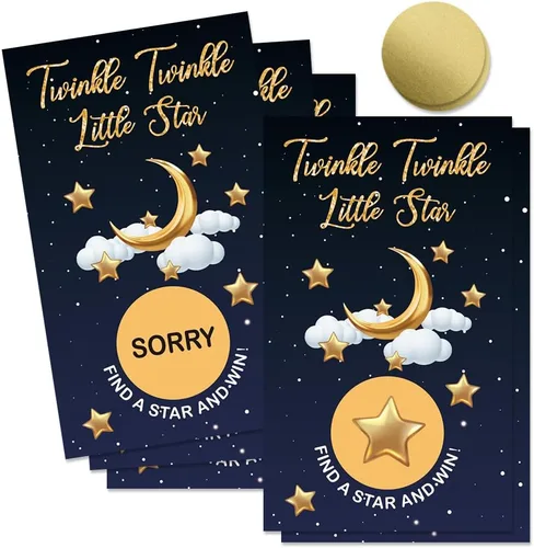 Miniatura 7 de 50 tarjetas para rascar fuera de este mundo, divertidas tarjetas para raspar con temática del espacio exterior para cumpleaños, fiesta de baby