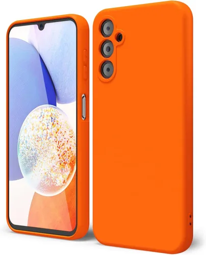 Miniatura 224 de oakxco Funda para teléfono Samsung Galaxy A12 con agarre de silicona líquida, linda delgada fina suave cubierta de gel de goma TPU lisa para mujeres