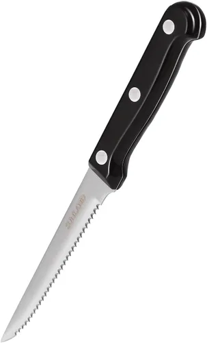 Miniatura 2 de SUNALND - Juego de 8 cuchillos para carne, con borde dentado y triple remachado