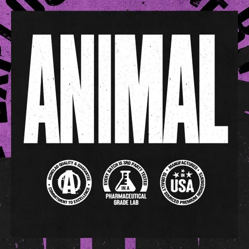 Miniatura 5 de Animal PM - Ayuda para dormir para adultos que no forma hábito, mejora la relajación y apoya el estado de ánimo con melatonina, L-teanina, Zylaria