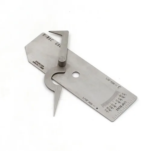 Miniatura 9 de Soldadura V-Wac Gage Soldadura estándar Borde de morder Bajo corte Calibre Soldador inspección regla