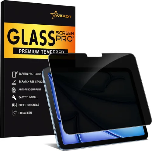 Miniatura 10 de Protector de pantalla de privacidad para iPad de 6ª generación 9.7 pulgadas, película de vidrio templado privada para iPad de 5ª generación 9.7