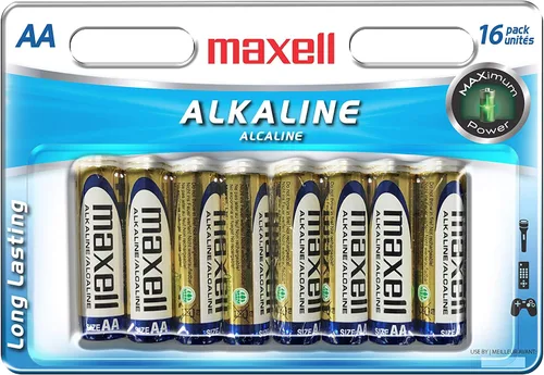 Miniatura 4 de Maxell 723815 Pilas alcalinas AAA de larga duración de alto rendimiento, paquete de 36, computadora