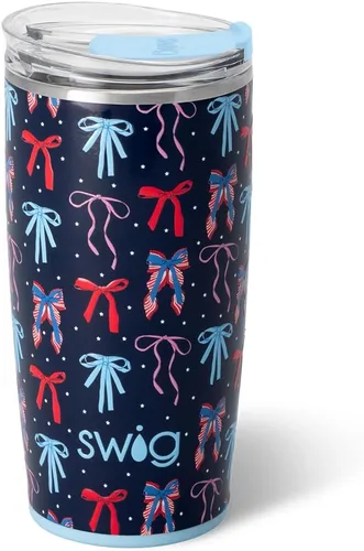 Miniatura 48 de Swig Life - Vaso aislante de 22 onzas, vaso de viaje para café con tapa, taza de café para viaje compatible con portavasos, de acero inoxidable