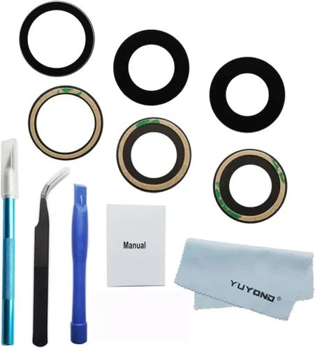 Miniatura 5 de Reemplazo original de la lente de cristal de la cámara trasera del OEM para el iPhone 14 Pro y para el iPhone 14 Pro Max con kit de herramientas