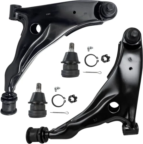 Miniatura 30 de Detroit Axle - Kit de extremo delantero para Chrysler 300 2005-2023 Dodge Challenger 2006-2023 Charger 2005-2008 Magnum 2005-2008, 2 brazos